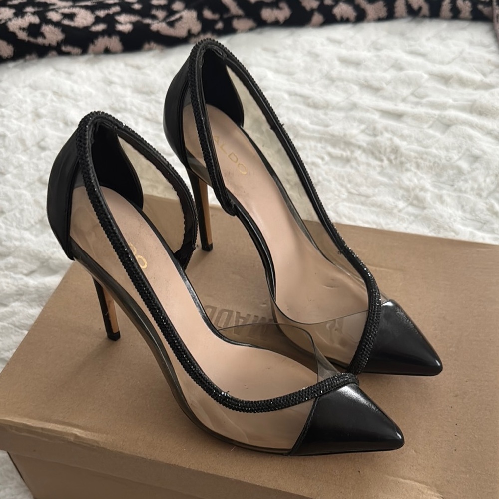 Elegant Black Stilettos by ALDO